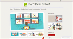 Desktop Screenshot of dontpaniconline.pl